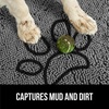 image:imageGORILLA GRIP SoakSTOPPER Dog Door Mat Machine Wash and Dry 24x17 GrayGrey