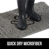 image:imageGORILLA GRIP SoakSTOPPER Dog Door Mat Machine Wash and Dry 24x17 GrayGrey