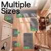 image:imageGORILLA GRIP SoakSTOPPER Dog Door Mat Machine Wash and Dry 24x17 GrayGrey
