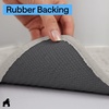 image:imageGORILLA GRIP SoakSTOPPER Dog Door Mat Machine Wash and Dry 24x17 GrayLight Gray