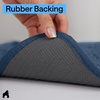 image:imageGORILLA GRIP SoakSTOPPER Dog Door Mat Machine Wash and Dry 24x17 GrayNavy
