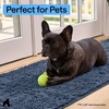 image:imageGORILLA GRIP SoakSTOPPER Dog Door Mat Machine Wash and Dry 24x17 GrayNavy