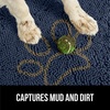 image:imageGORILLA GRIP SoakSTOPPER Dog Door Mat Machine Wash and Dry 24x17 GrayNavy