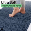 image:imageGORILLA GRIP SoakSTOPPER Dog Door Mat Machine Wash and Dry 24x17 GrayNavy