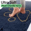image:imageGORILLA GRIP SoakSTOPPER Dog Door Mat Machine Wash and Dry 24x17 GrayNavy