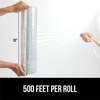image:imageGORILLA GRIP Stretch Film Shrink Wrap for Moving 500x5 Roll1