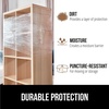 image:imageGORILLA GRIP Stretch Film Shrink Wrap for Moving 500x5 Roll1