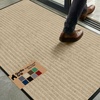 image:imageGORILLA GRIP Traffic Guard Indoor Outdoor Heavy Duty Door Mat 29x17 BlackBeige
