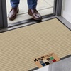 image:imageGORILLA GRIP Traffic Guard Indoor Outdoor Heavy Duty Door Mat 29x17 BlackBeige