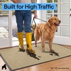 image:imageGORILLA GRIP Traffic Guard Indoor Outdoor Heavy Duty Door Mat 29x17 BlackBeige