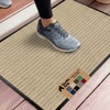 image:imageGORILLA GRIP Traffic Guard Indoor Outdoor Heavy Duty Door Mat 29x17 BlackBeige