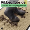 image:imageGORILLA GRIP Traffic Guard Indoor Outdoor Heavy Duty Door Mat 29x17 BlackBeige