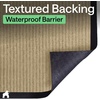image:imageGORILLA GRIP Traffic Guard Indoor Outdoor Heavy Duty Door Mat 29x17 BlackBeige