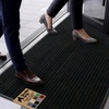 image:imageGORILLA GRIP Traffic Guard Indoor Outdoor Heavy Duty Door Mat 29x17 BlackBlack