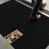 image:imageGORILLA GRIP Traffic Guard Indoor Outdoor Heavy Duty Door Mat 29x17 BlackBlack