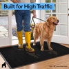 image:imageGORILLA GRIP Traffic Guard Indoor Outdoor Heavy Duty Door Mat 29x17 BlackBlack