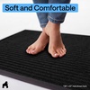 image:imageGORILLA GRIP Traffic Guard Indoor Outdoor Heavy Duty Door Mat 29x17 BlackBlack