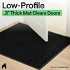 image:imageGORILLA GRIP Traffic Guard Indoor Outdoor Heavy Duty Door Mat 29x17 BlackBlack