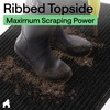 image:imageGORILLA GRIP Traffic Guard Indoor Outdoor Heavy Duty Door Mat 29x17 BlackBlack