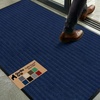 image:imageGORILLA GRIP Traffic Guard Indoor Outdoor Heavy Duty Door Mat 29x17 BlackBlue