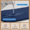 image:imageGORILLA GRIP Traffic Guard Indoor Outdoor Heavy Duty Door Mat 29x17 BlackBlue