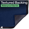 image:imageGORILLA GRIP Traffic Guard Indoor Outdoor Heavy Duty Door Mat 29x17 BlackBlue