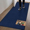 image:imageGORILLA GRIP Traffic Guard Indoor Outdoor Heavy Duty Door Mat 29x17 BlackBlue