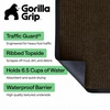 image:imageGORILLA GRIP Traffic Guard Indoor Outdoor Heavy Duty Door Mat 29x17 BlackBrown