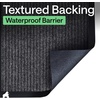 image:imageGORILLA GRIP Traffic Guard Indoor Outdoor Heavy Duty Door Mat 29x17 BlackCharcoal Gray