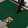 image:imageGORILLA GRIP Traffic Guard Indoor Outdoor Heavy Duty Door Mat 29x17 BlackGreen