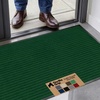 image:imageGORILLA GRIP Traffic Guard Indoor Outdoor Heavy Duty Door Mat 29x17 BlackGreen