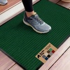 image:imageGORILLA GRIP Traffic Guard Indoor Outdoor Heavy Duty Door Mat 29x17 BlackGreen