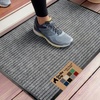 image:imageGORILLA GRIP Traffic Guard Indoor Outdoor Heavy Duty Door Mat 29x17 BlackGrey