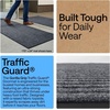 image:imageGORILLA GRIP Traffic Guard Indoor Outdoor Heavy Duty Door Mat 29x17 BlackGrey