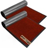 image:imageGORILLA GRIP Traffic Guard Indoor Outdoor Heavy Duty Door Mat 29x17 BlackRed