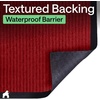 image:imageGORILLA GRIP Traffic Guard Indoor Outdoor Heavy Duty Door Mat 29x17 BlackRed
