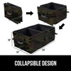 image:imageGORILLA GRIP Trunk Organizer for SUV and Cars Large Capacity BlackCamo
