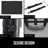 image:imageGORILLA GRIP Trunk Organizer for SUV and Cars Large Capacity BlackGray