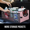 image:imageGORILLA GRIP Trunk Organizer for SUV and Cars Large Capacity BlackPink