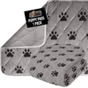 image:imageGORILLA GRIP Washable Puppy Pads Slip Resistant Dog Crate Mat 34x21Paw Gray