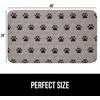 image:imageGORILLA GRIP Washable Puppy Pads Slip Resistant Dog Crate Mat 34x21Paw Gray