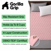 image:imageGORILLA GRIP Washable Reusable Underpads 52x34 WhitePink
