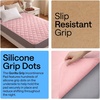 image:imageGORILLA GRIP Washable Reusable Underpads 52x34 WhitePink
