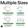 image:imageGORILLA GRIP Washable Reusable Underpads 52x34 WhitePink