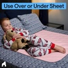 image:imageGORILLA GRIP Washable Reusable Underpads 52x34 WhitePink