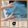 image:imageGORILLA GRIP Washable Reusable Underpads 52x34 WhiteSky Blue
