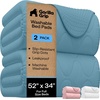 image:imageGORILLA GRIP Washable Reusable Underpads 52x34 WhiteSky Blue