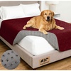 image:imageGORILLA GRIP Waterproof Dog Blanket Couch Cover for Dogs 30x70 CharcoalBurgundy