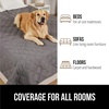 image:imageGORILLA GRIP Waterproof Dog Blanket Couch Cover for Dogs 30x70 CharcoalCharcoal