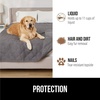 image:imageGORILLA GRIP Waterproof Dog Blanket Couch Cover for Dogs 30x70 CharcoalCharcoal